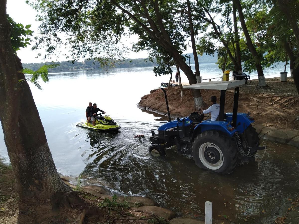 Apartamento Do Lago, Com Churrasqueira Privativa , Cozinha , Internet Banda Larga, Rampa Barco E Jet, Pesqueiro - B101 Caldas Novas Exteriör bild